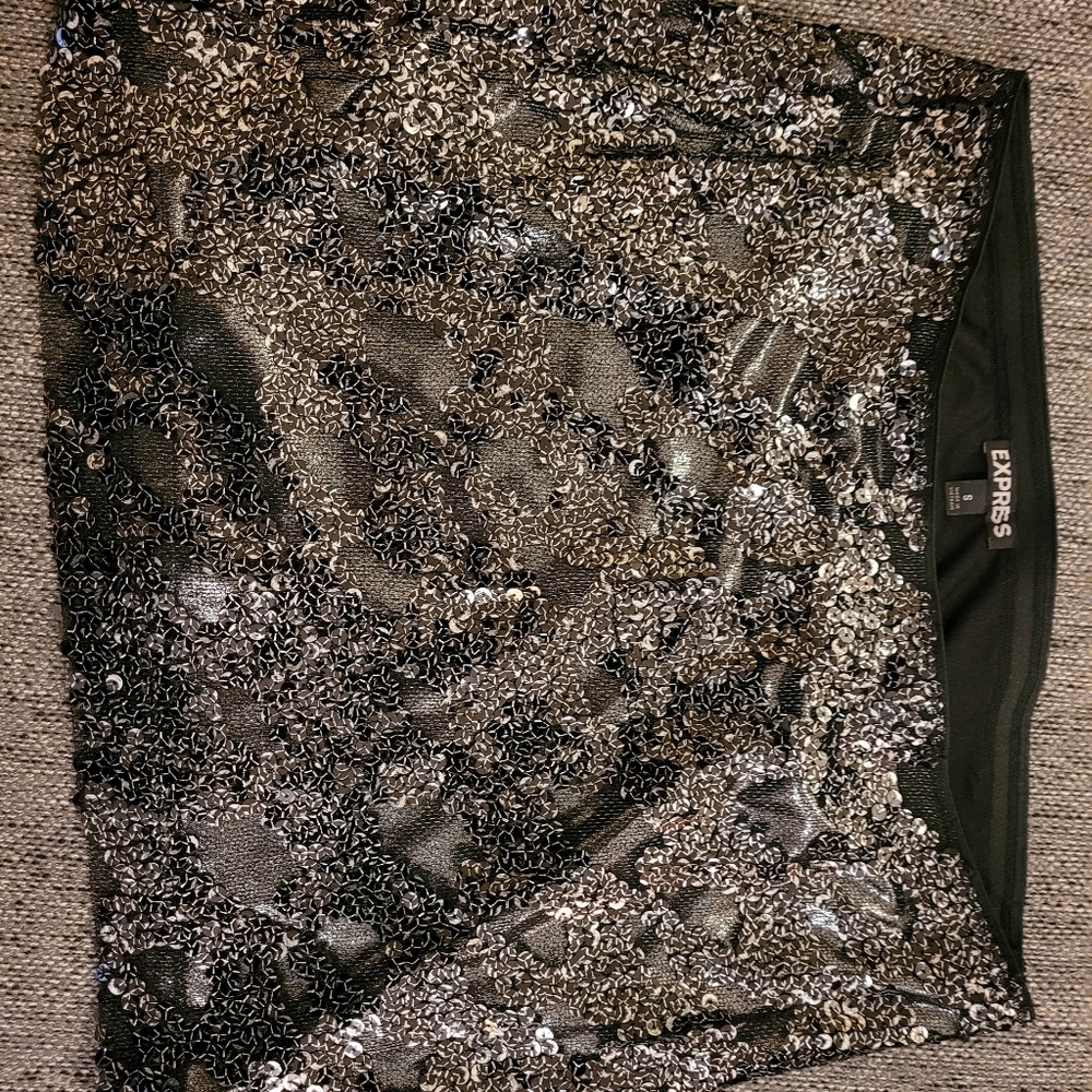 Sequin skirt